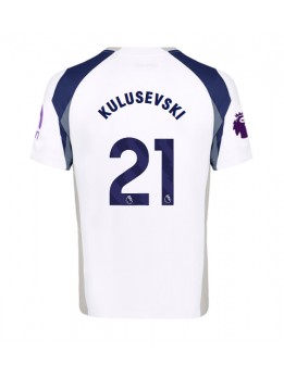 Billige Tottenham Hotspur Dejan Kulusevski #21 Hjemmedrakt 2025-26 Kortermet